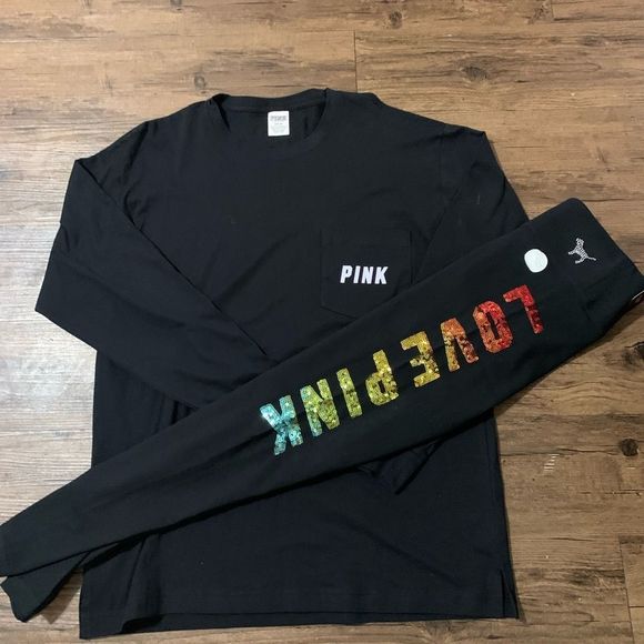 VS PINK OMBRÉ BLING RAINBOW OUTFIT SET L - Picture 12 of 12